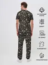 Мужская пижама с брюками / Scull_pattern_rock
