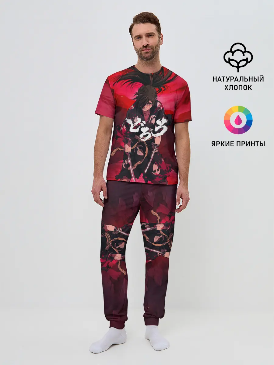 Мужская пижама с брюками / Dororo Poster | Дороро Постер