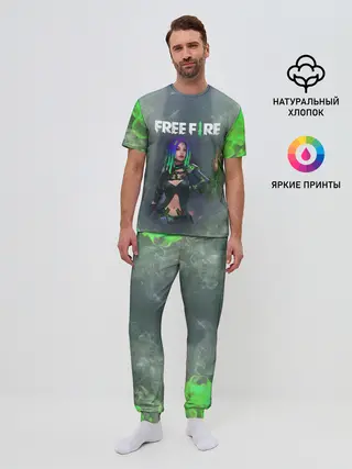 Мужская пижама с брюками / Фри Фаер | Garena Free Fire