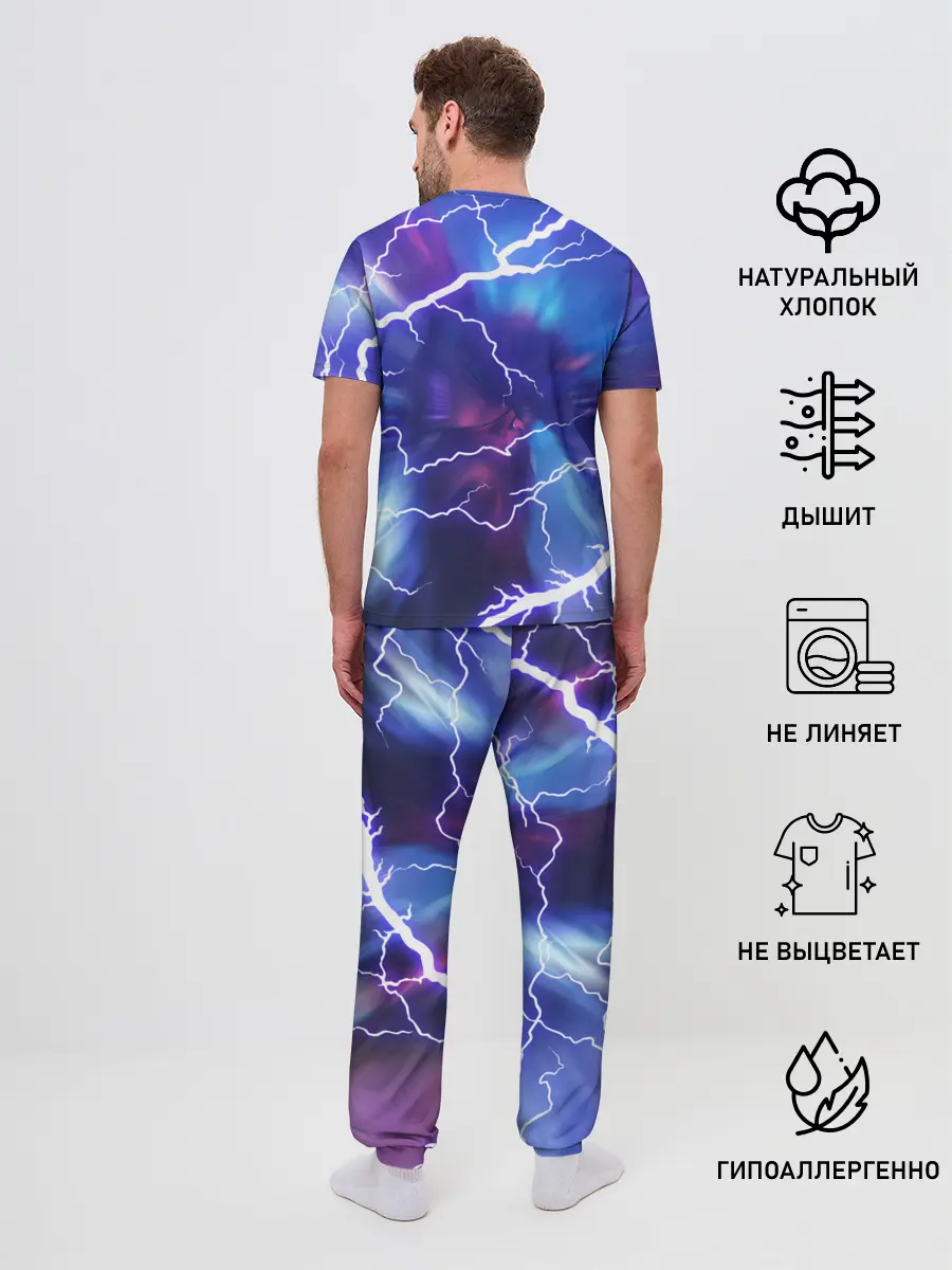 Мужская пижама с брюками / FREEFIRE | КОРОЛЕВСКАЯ БИТВА