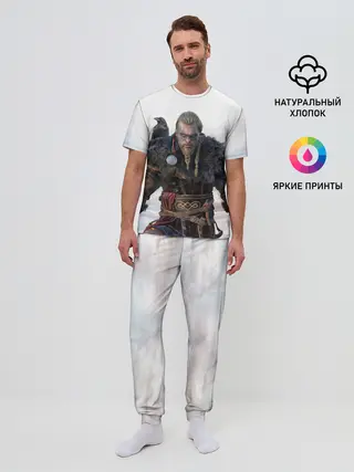 Мужская пижама с брюками / Викинг из Вальгаллы