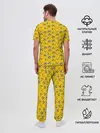 Мужская пижама с брюками / Рожицы