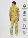 Мужская пижама с брюками / Смайлики