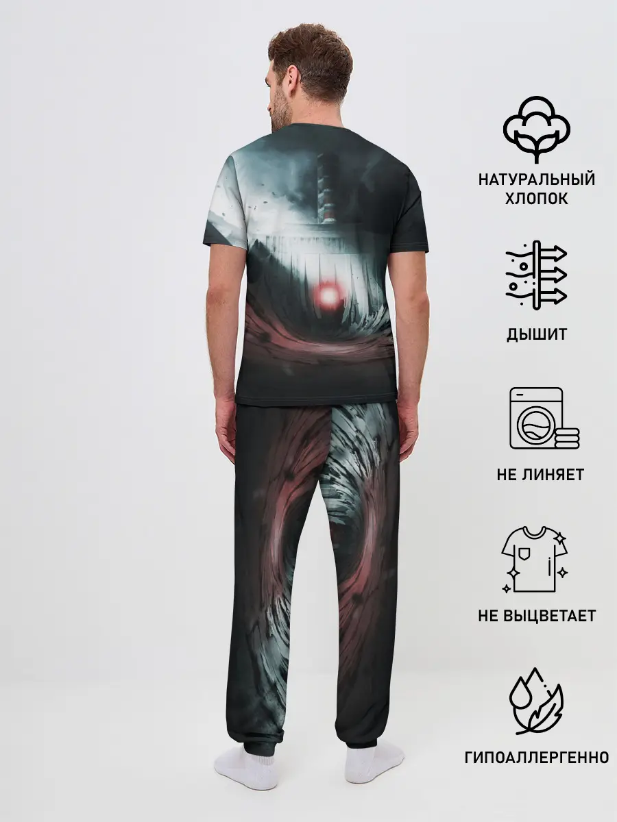 Мужская пижама с брюками / Сердце Чернобыля