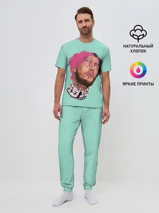 Мужская пижама с брюками / Magic Lil Peep