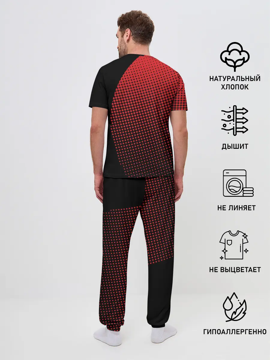 Мужская пижама с брюками / Самурай