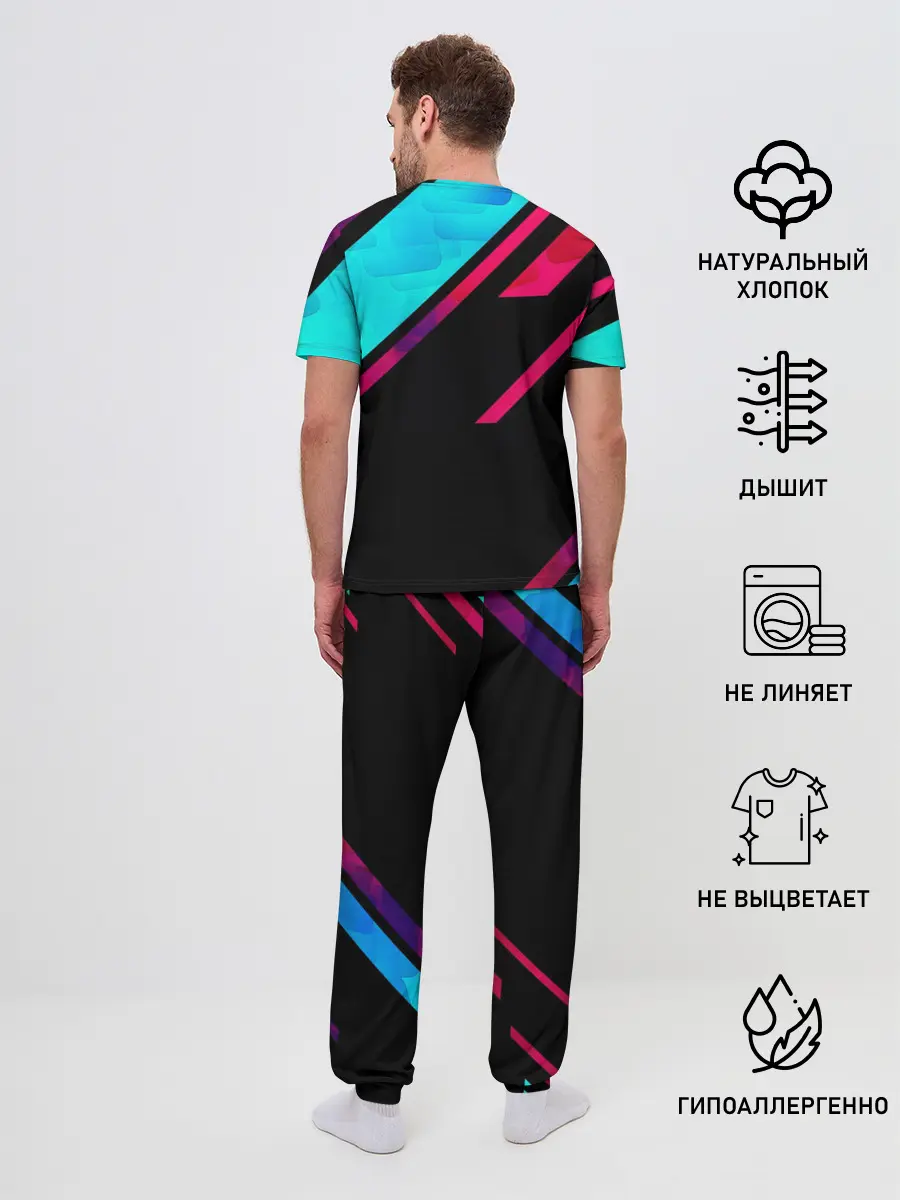 Мужская пижама с брюками / NO GAME NO LIFE LOGO