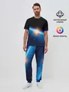 Мужская пижама с брюками / КОСМИЧЕСКИЙ РАССВЕТ 3D