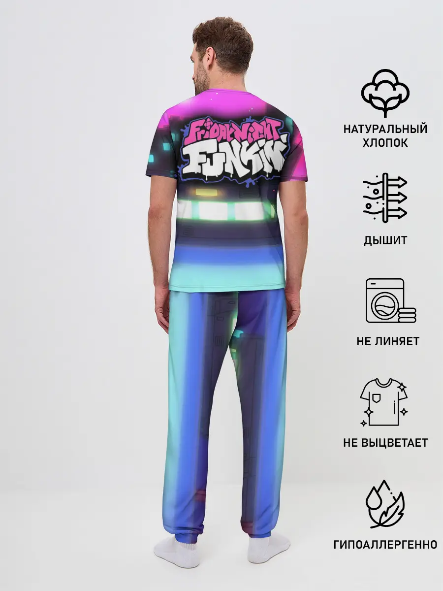 Мужская пижама с брюками / Friday Night Funkin