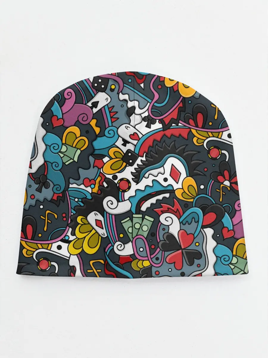 Детская шапка / Покерный коллаж