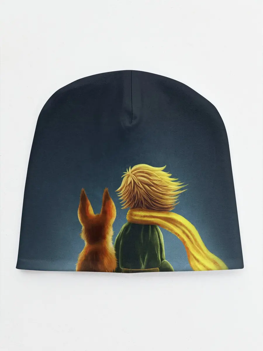 Детская шапка / Маленький принц с лисой