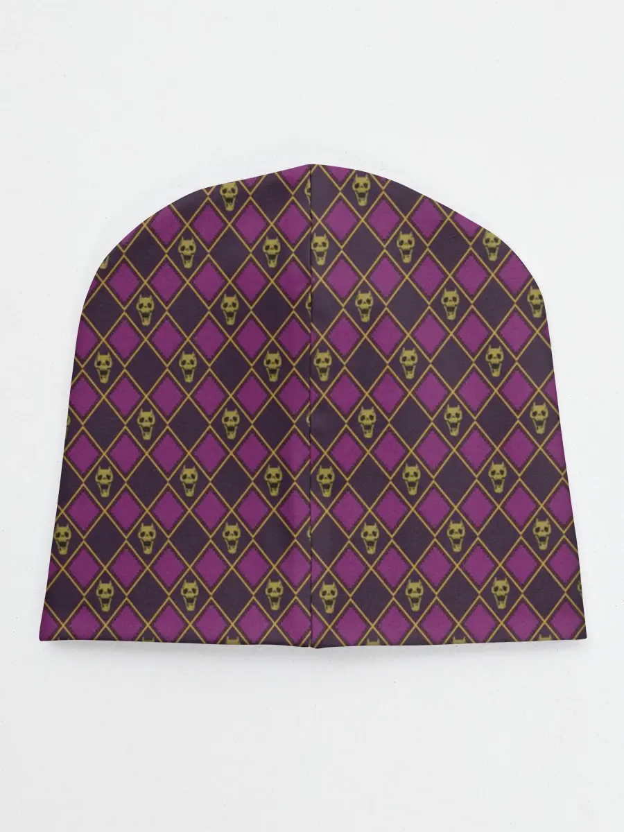 Детская шапка / KILLER QUEEN бордовый паттерн