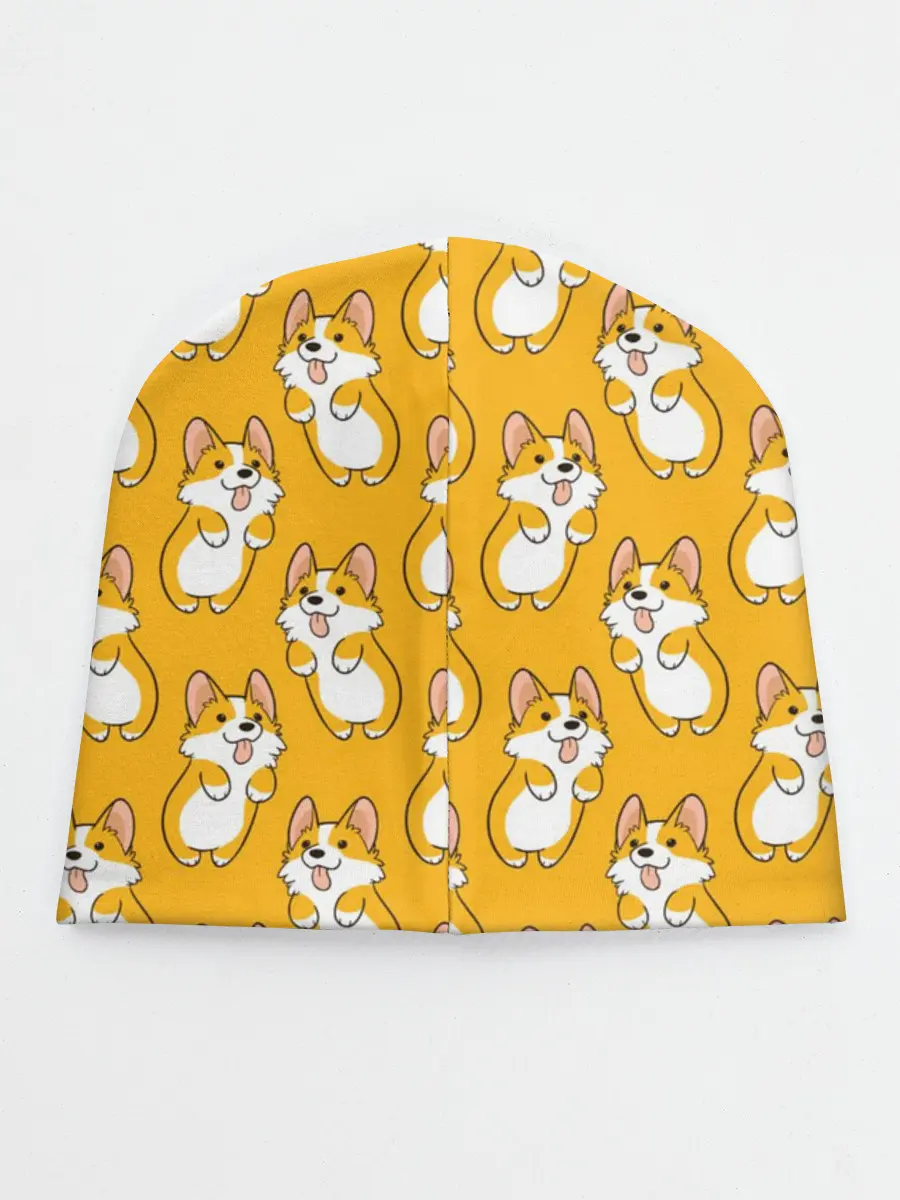 Детская шапка / Корги Паттерн 2