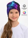 Детская шапка / Неоновая абстракция