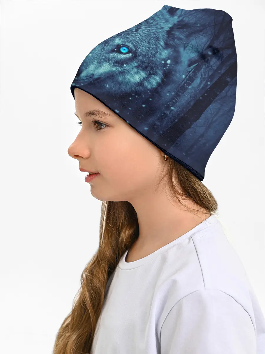 Детская шапка / Волк