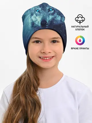Детская шапка / Волк