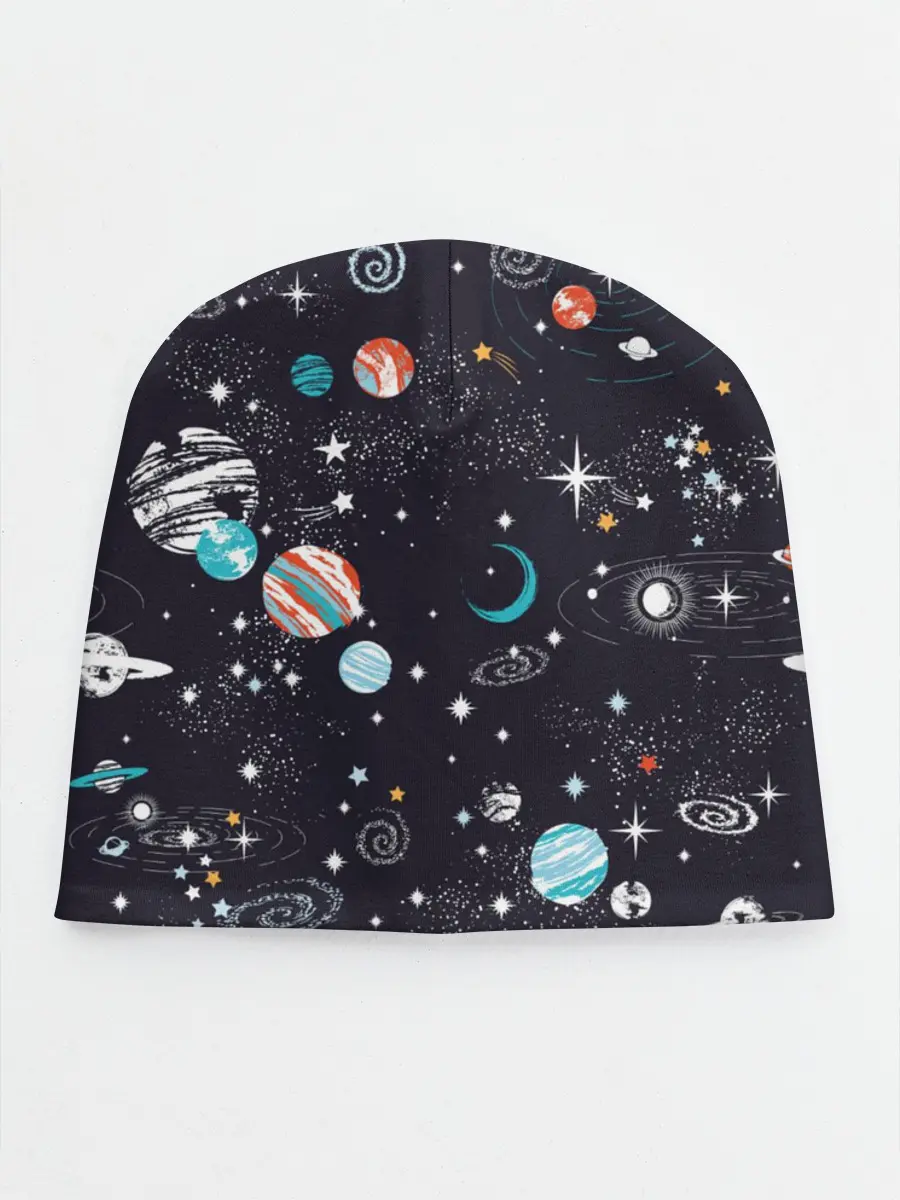 Детская шапка / Космос