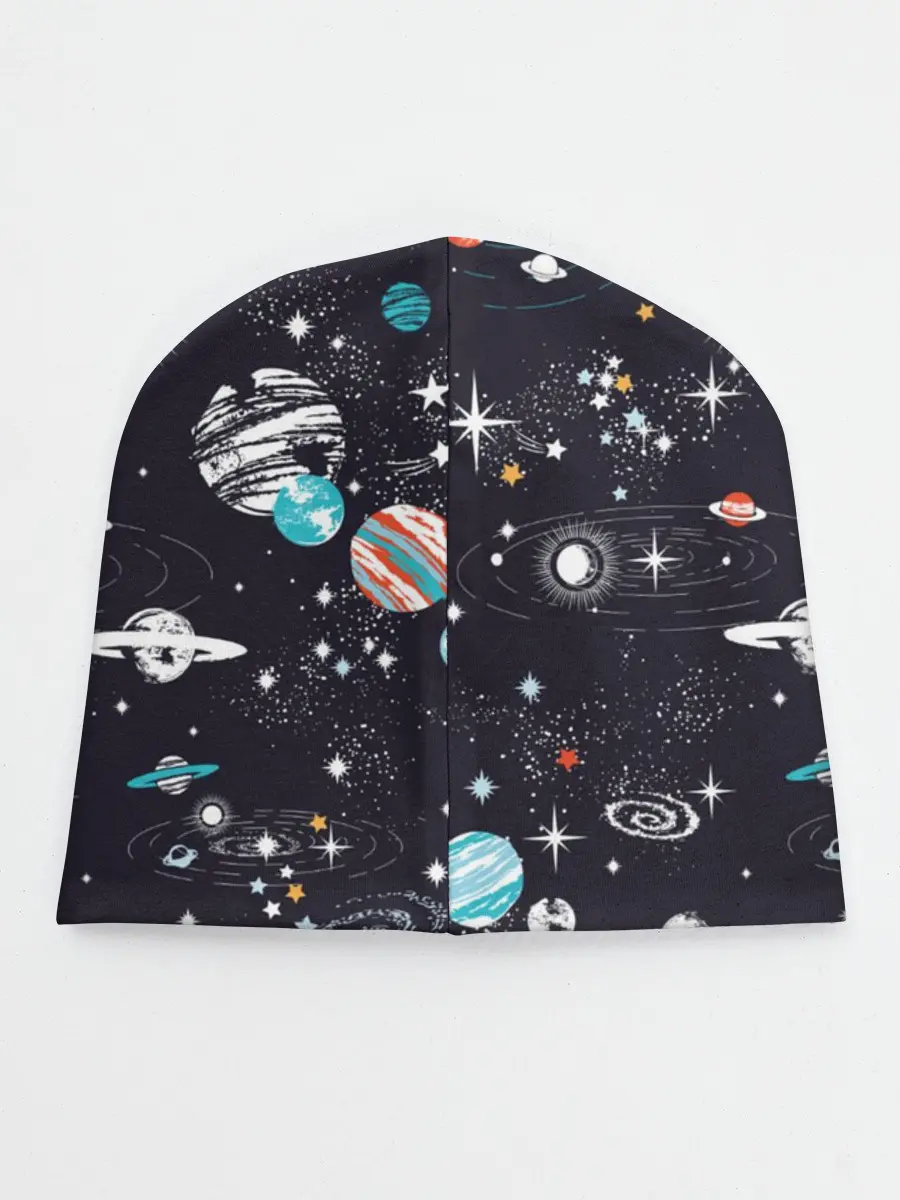 Детская шапка / Космос