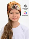 Детская шапка / Лиса с языком
