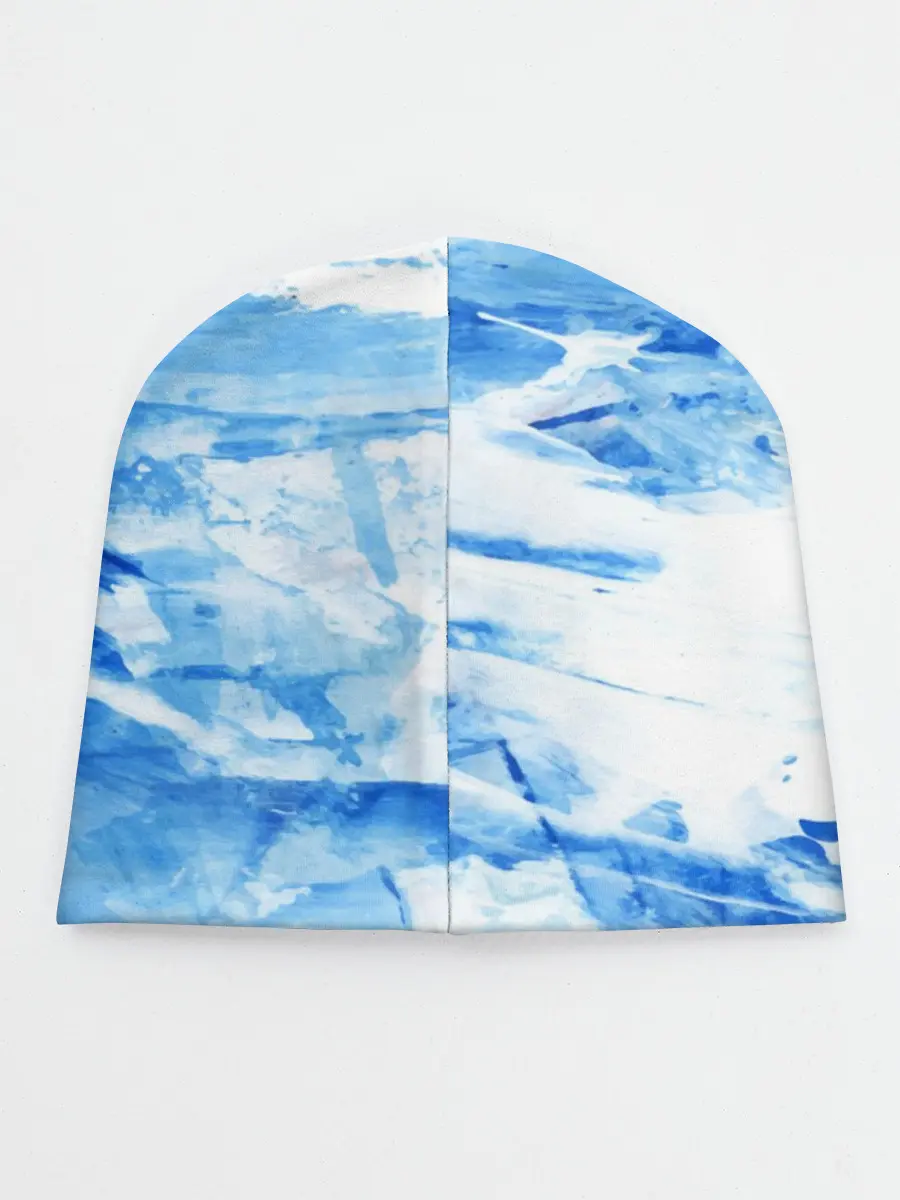 Детская шапка / Вода акварель