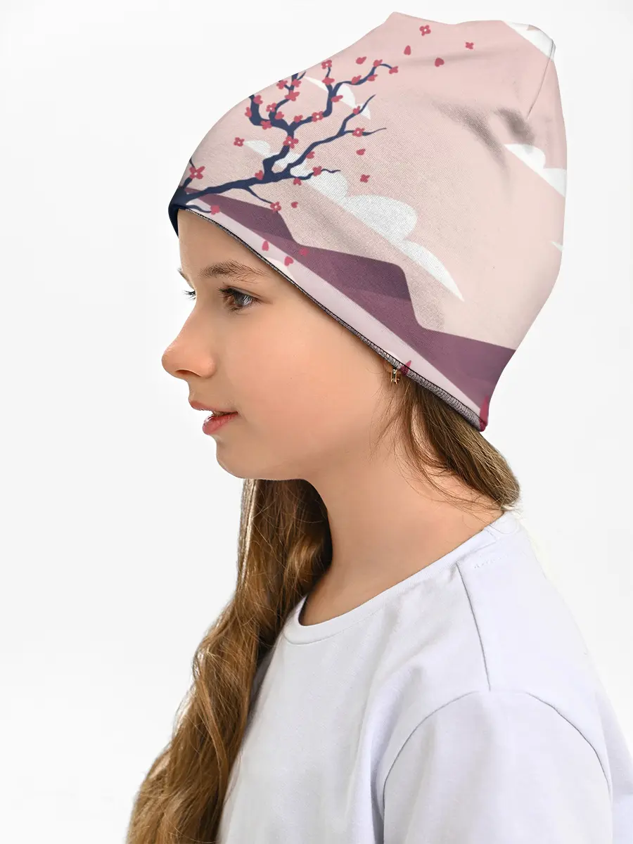 Детская шапка / Японский мотив