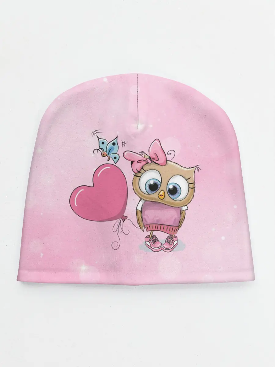 Детская шапка / Совушка с шариком