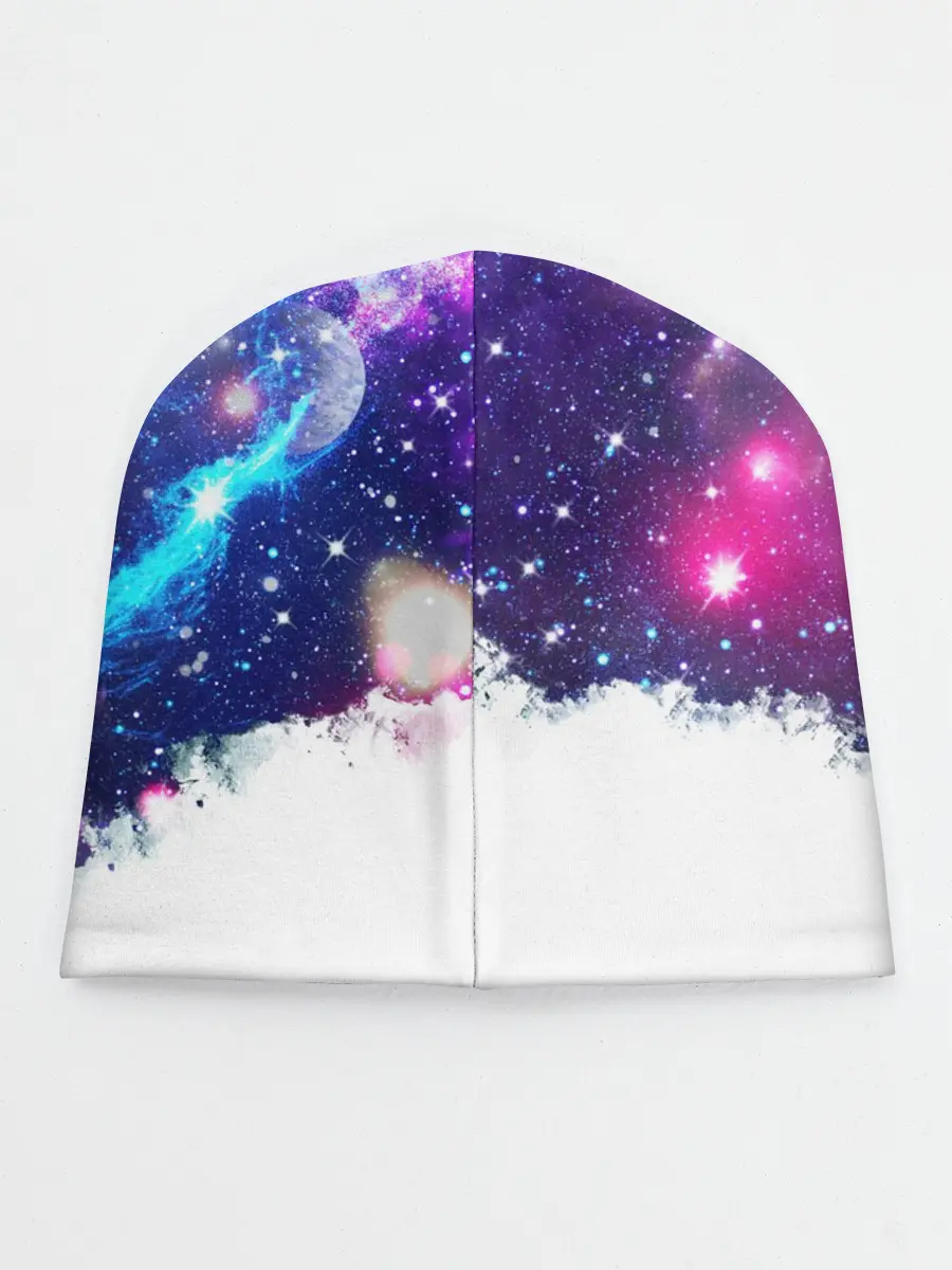 Детская шапка / Космический сноуборд