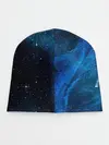 Детская шапка / Синий космос