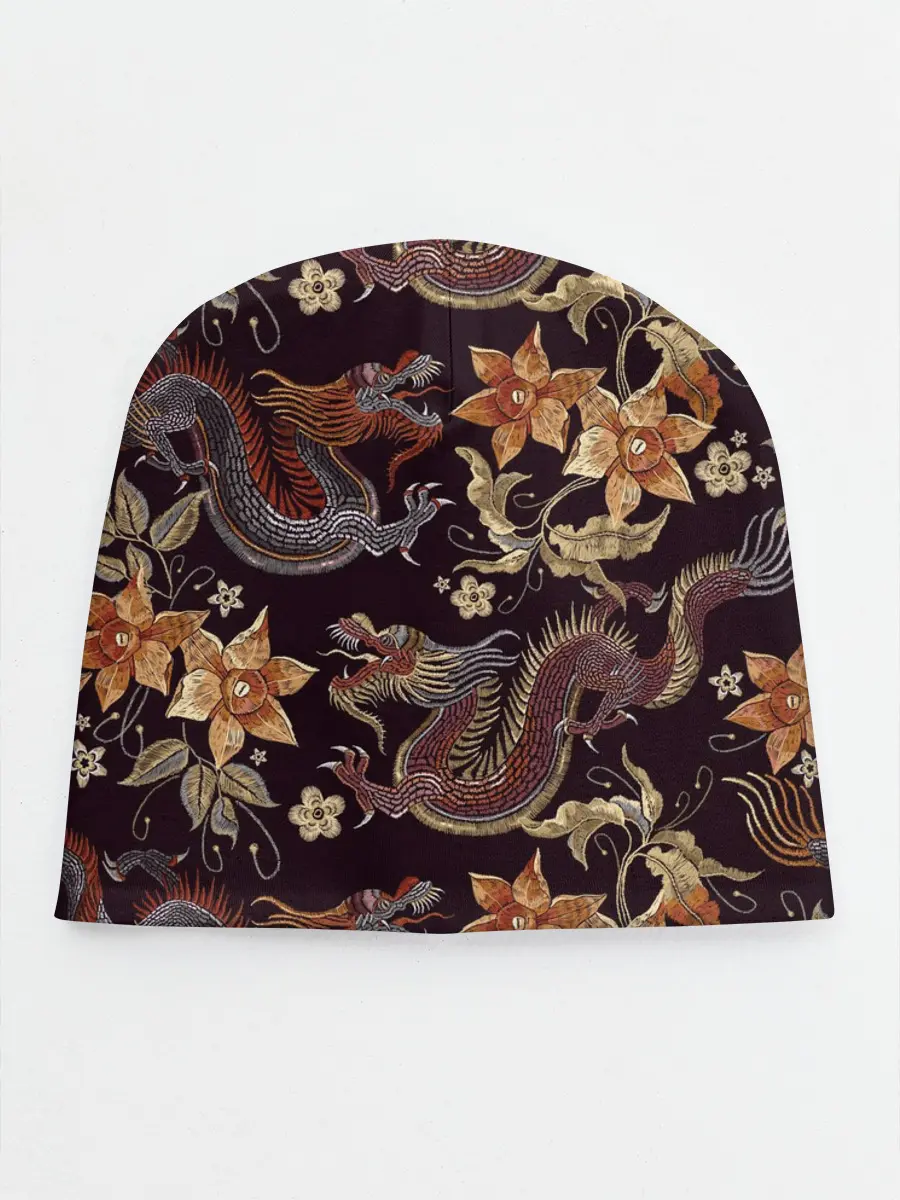Детская шапка / Японские драконы