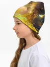 Детская шапка / Желтая краска