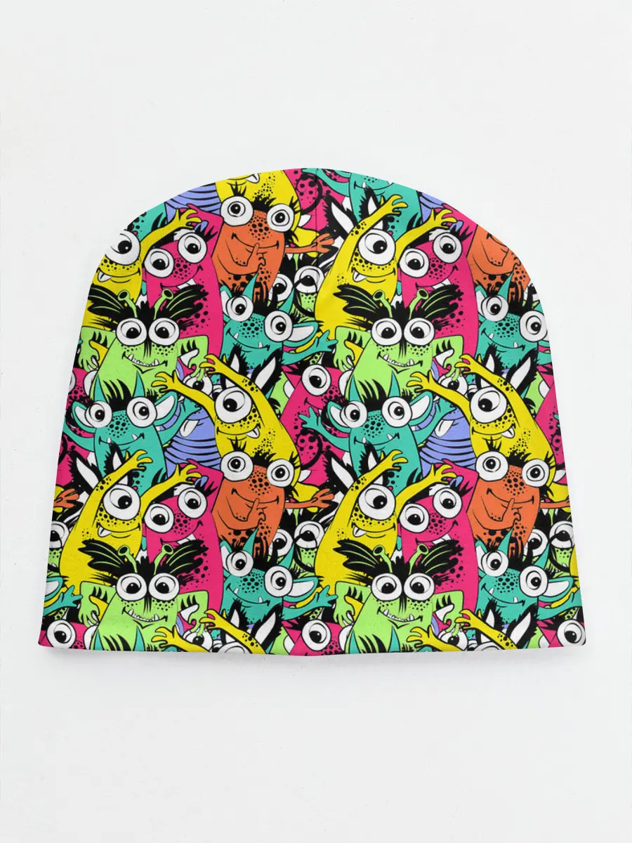 Детская шапка / Весёлые монстры