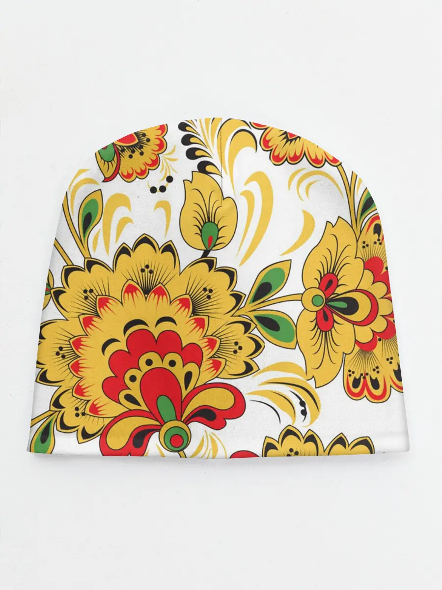 Детская шапка / Хохлома