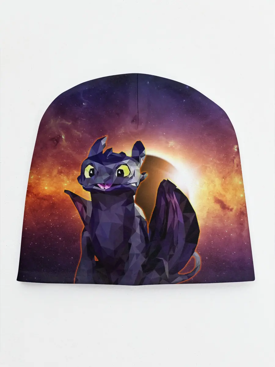 Детская шапка / ночная фурия