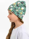 Детская шапка / Совы и котики
