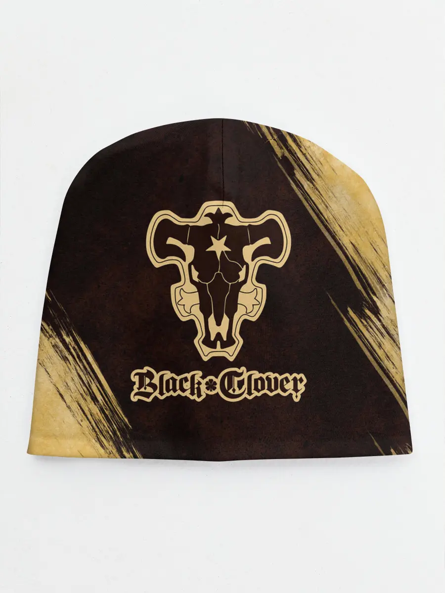 Детская шапка / Черный Клевер