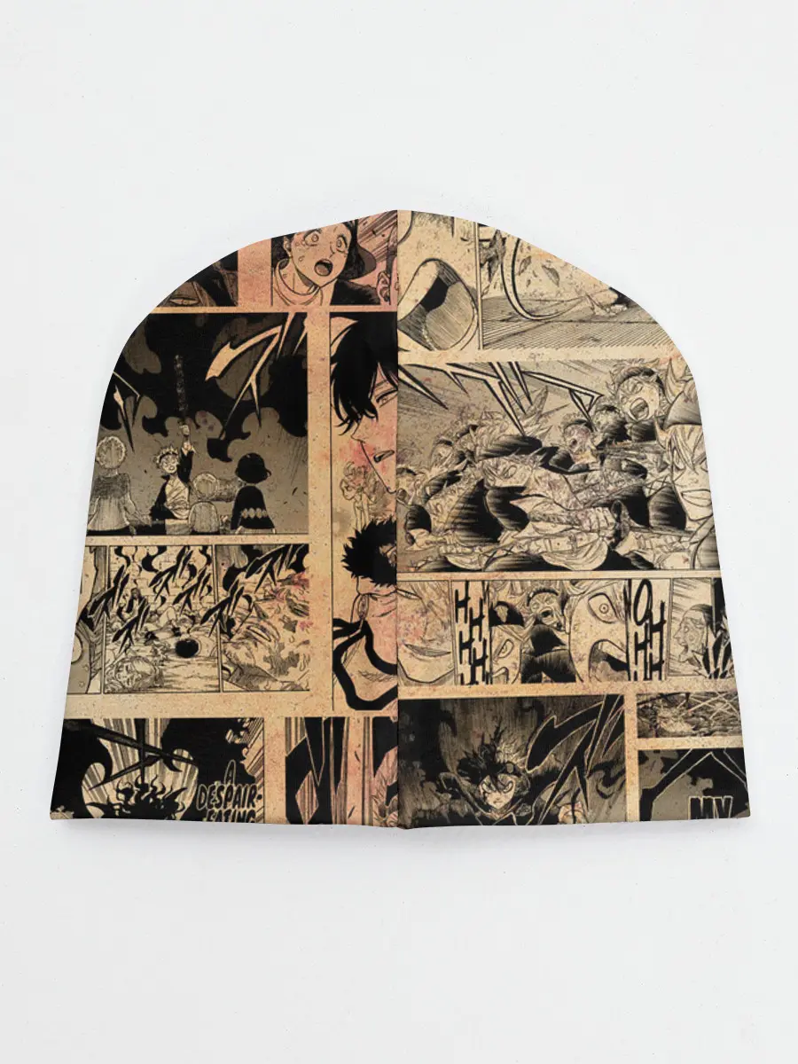 Детская шапка / Черный Клевер