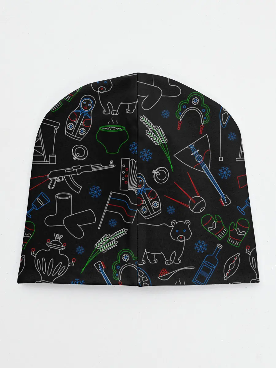 Детская шапка / Русский орнамент