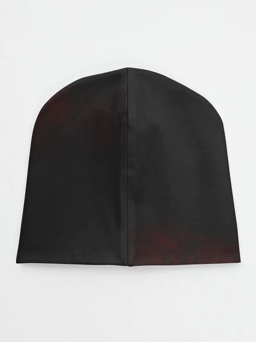 Детская шапка / Аста на темном красном фоне