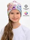 Детская шапка / Цветы