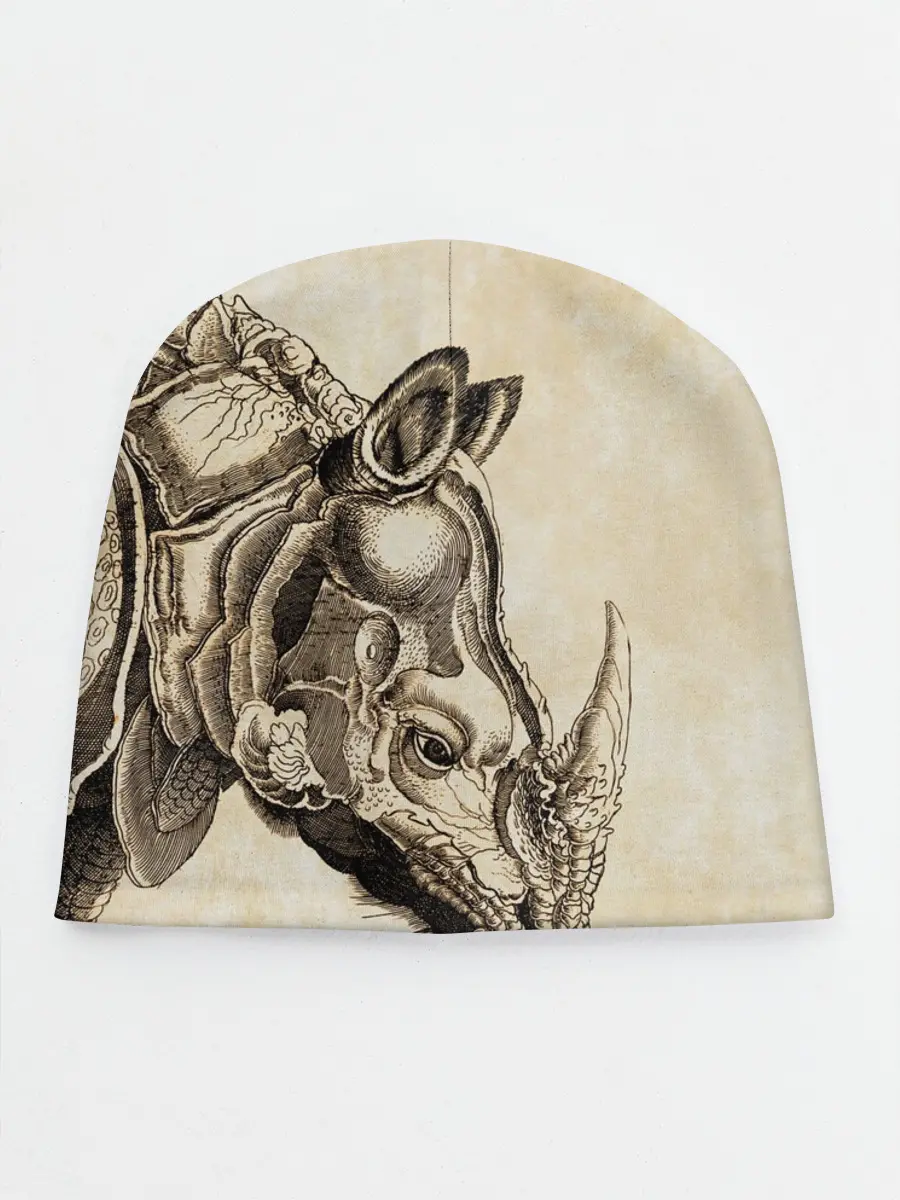 Детская шапка / Носорог