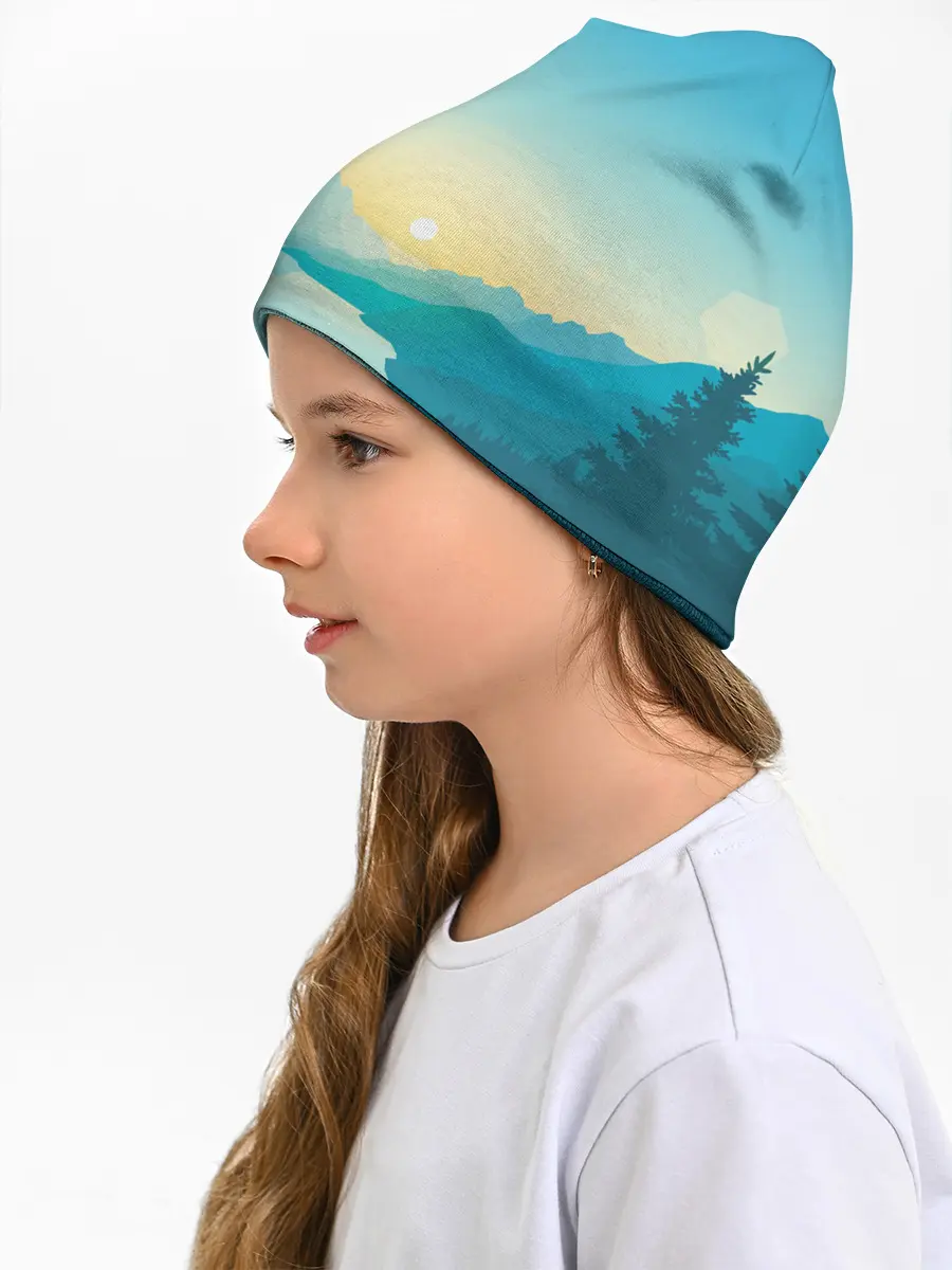 Детская шапка / Векторная природа