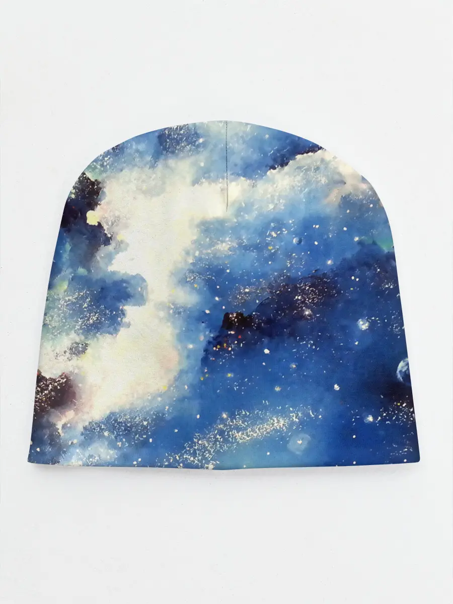 Детская шапка / Ёжик в космосе