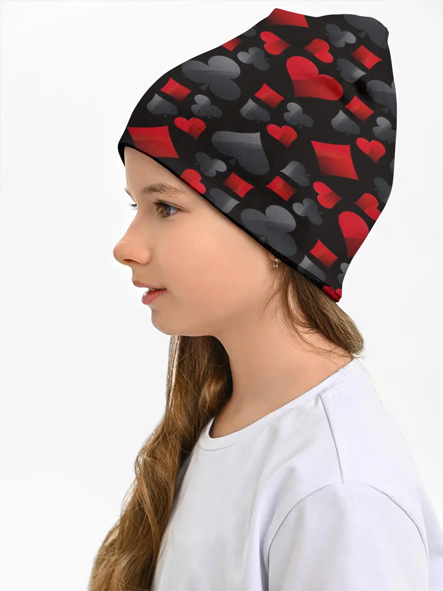 Детская шапка / Card suits