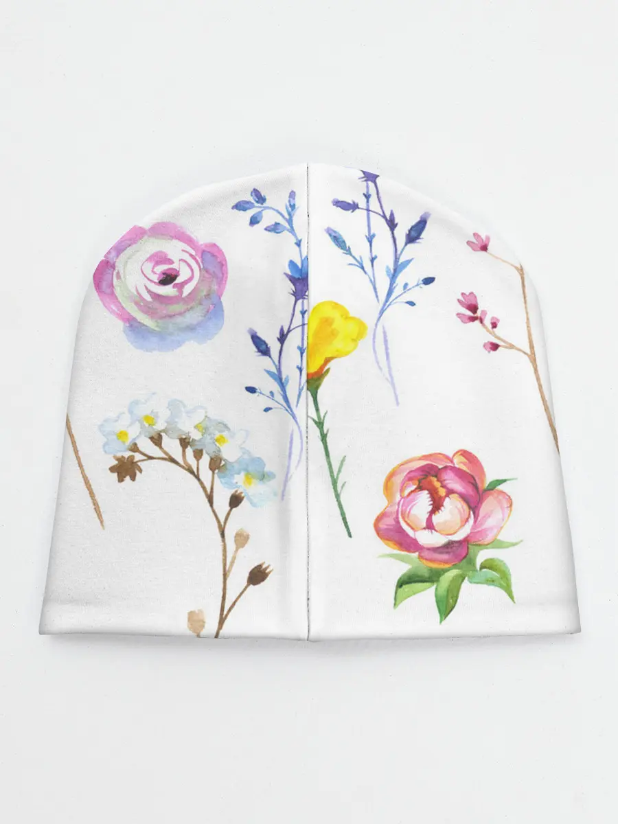 Детская шапка / Полевые цветы