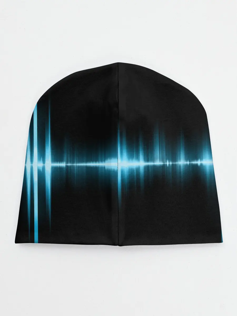 Детская шапка / Текстура эквалайзера