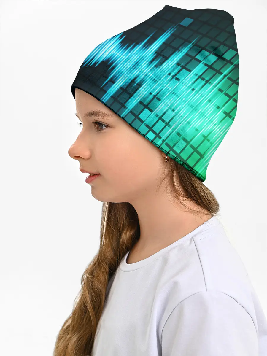 Детская шапка / neon music