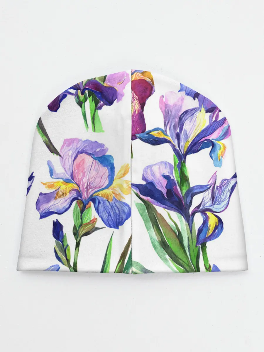 Детская шапка / Ирисы