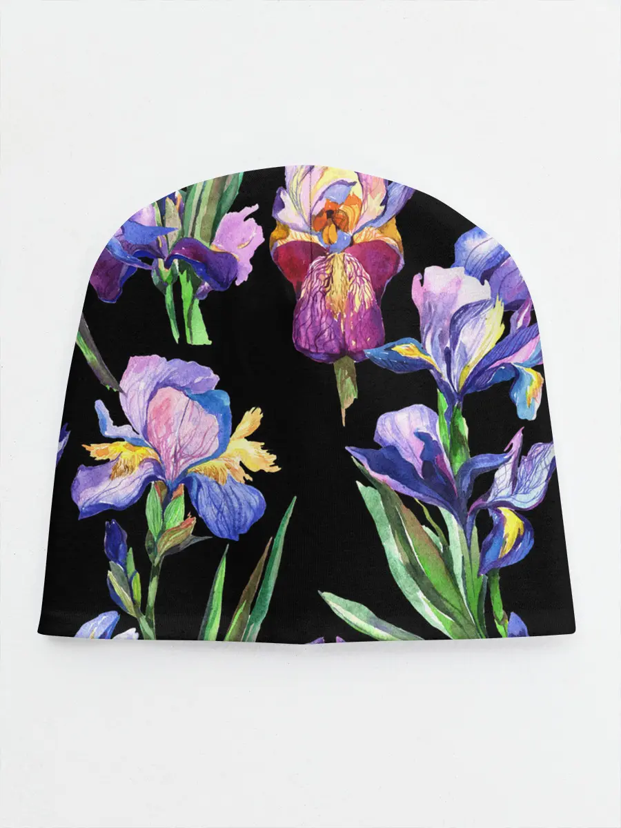 Детская шапка / Ирисы