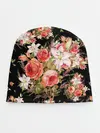 Детская шапка / Лилии и розы