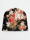 Детская шапка / Лилии и розы